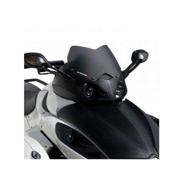 Ermax Ermax racing screen | black (opaque) | can-am spyder rs/rss 990 2008>2012